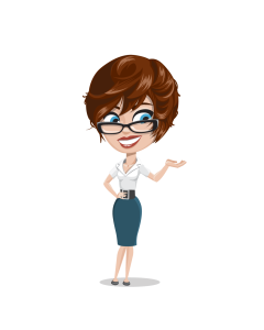 Businesswoman_with_Glasses_Cartoon_Character-06